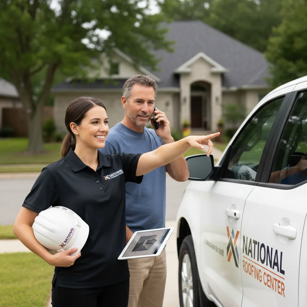 National Roofing Center customer support in Blakeslee